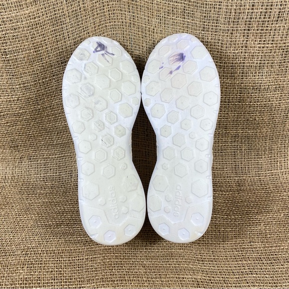 adidas running shoe lite weight white Size 10 - Picture 9 of 9